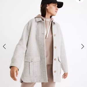 Madewell Belrose Shirt-Jacket. Size small. Brand new- never worn.